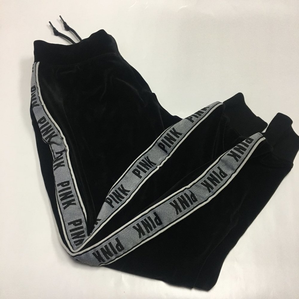 Victoria's Secret Pink velvet joggers